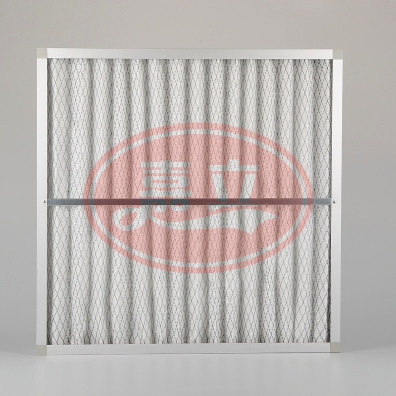 金山折叠网覆网棉初效板式过滤器